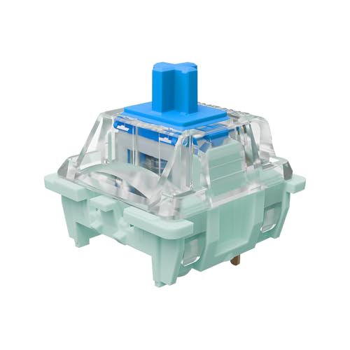 Interruptores Gateron JADE Blue V3 Pro de resorte doble para corregir pulsaciones falsas