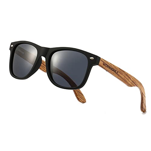 Classic Wood Polarized Sunglasses - Unique Gifts for Men, Practical Gift for Husband, Boyfriend, Father