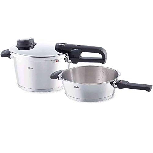 Fissler - Vitavit premium, Juego de ollas a presión (4,5 + 2,5 litros, 22 cm) de...