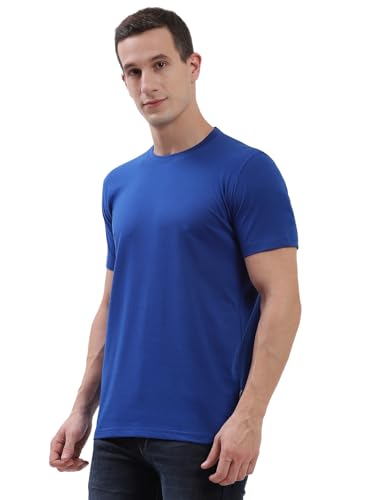 Image of hummel Cam Men's Cotton Round Neck Half Sleeve T-Shirt