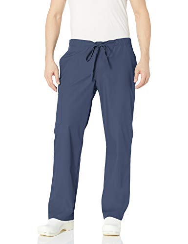 Pantalón medico unisex Huntington ultra cómodo con cordón en la cintura - Colores-Blanco/Gris/Azul- Profesiones-Dentista/Enfermera/Veterinario/ Medico/ Sanitaria