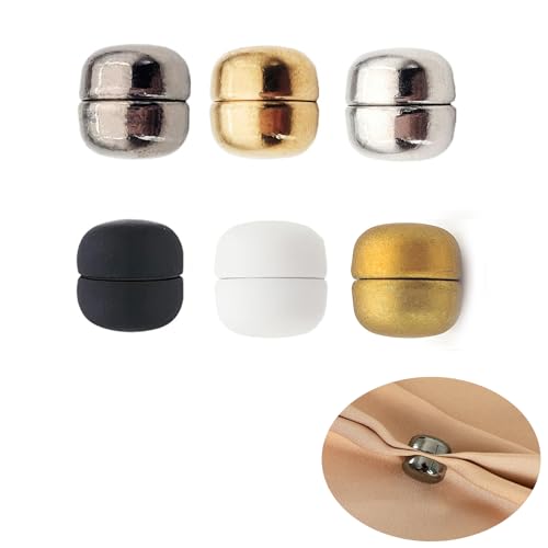 XUTONG 6 works Magnetic Hijab for Women Hijab Brooch with Magnetic Buckle Muslim Magnetic Clip for Hijab Multipurpose Pins with Magnets