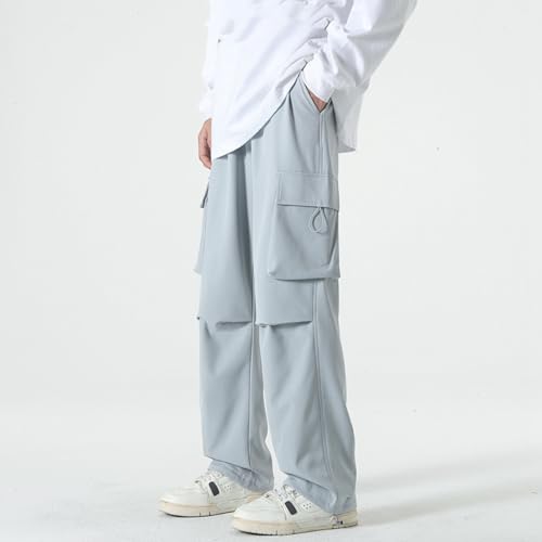 SUWBMHWE Mens Cargo Pants Hiking Men Sweatpants Beach Joggers Lightweight for Slim Fit 5-Pocket with Pockets Work3