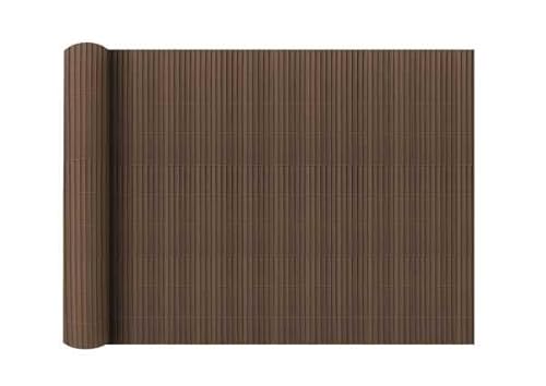 Outgarden PVC-Sichtschutzmatte für Balkon und Garten | Wind- und Blickschutz | Witterungsbeständig | Braun | UV-stabil | Schimmelresistent | Lichtecht | Leichte Befestigung | B x H: 300 x 100 cm