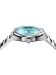 Imagen de SAPPHERO Relojes para Hombre Acero Inoxidable Cuarzo Reloj de Hombres Resistente al Agua con Fecha de Estilo Moderno y Ejecutivo Hombre Azul Plateado