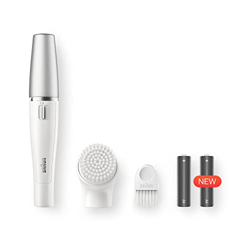 Braun FaceSpa Gesichtsepilierer Damen, Damenbart Entferner, Gesichtsreinigungsbürste, Haarentfernung und Reinigung, Wasserdicht — 810… – Ansicht 2