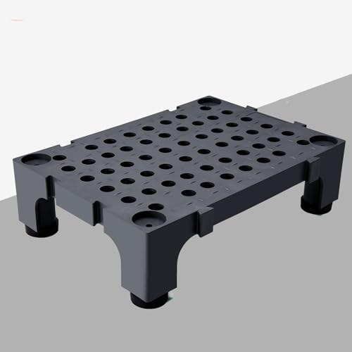 Stapelbare HDPE-Kunststoff-Paletten, atmungsaktiv und Aufbewahrungslösungen für Gärten, Märkte und Schränke, einfach zu stapeln und zu stapeln, ideal für effiziente Nisierung