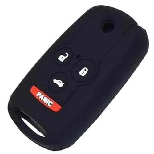 Étui de protection support de peau silicone pour clé de voiture Accord