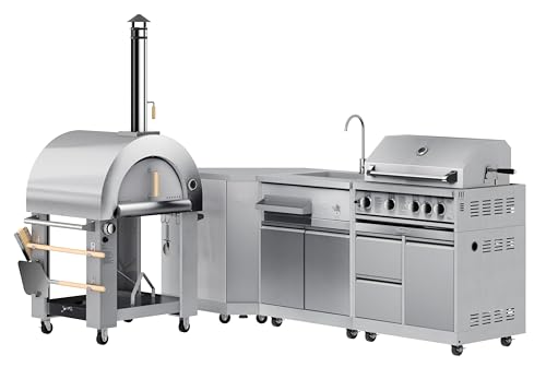 KoolMore KM-OKSKIT-CONFIG105 Outdoor Series Modular Kitchen