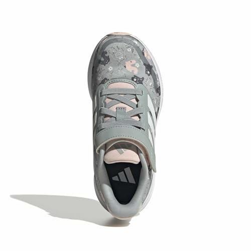 Image of adidas Kids' Marvel Run Falcon 5 Elastic Lace & Strap Shoe