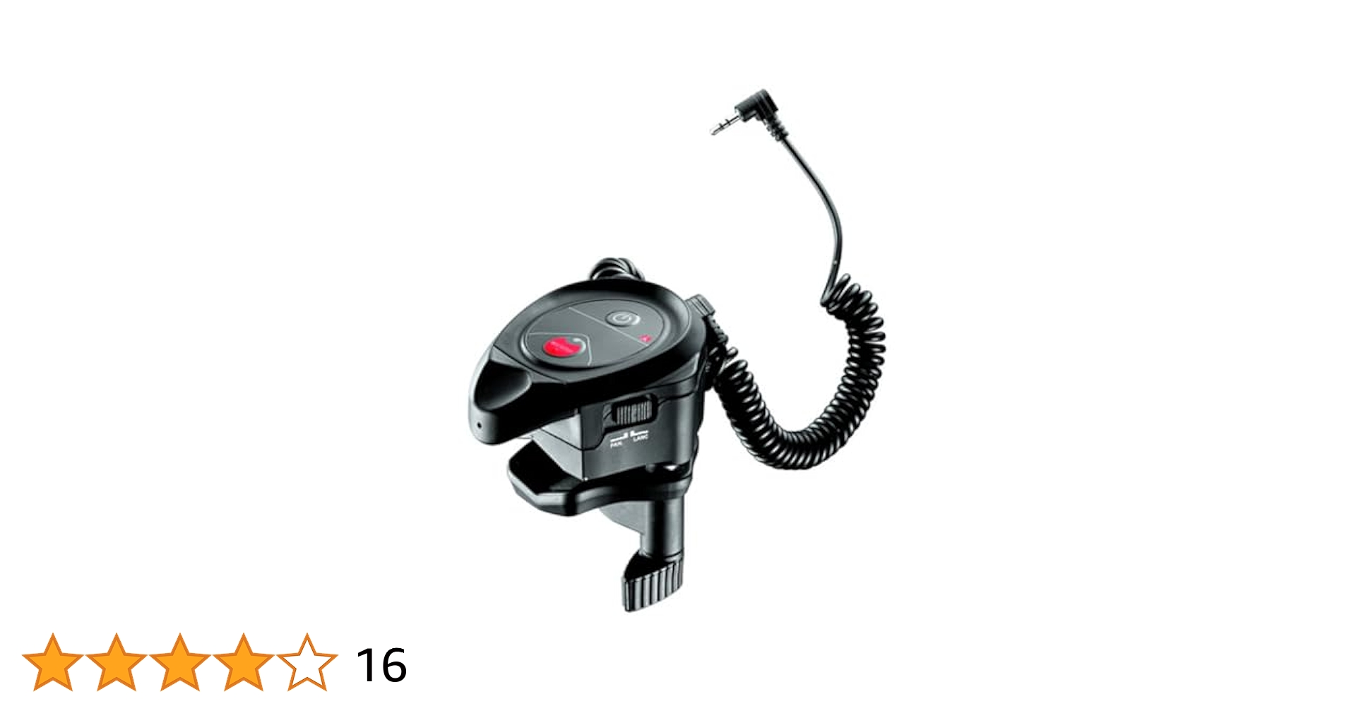 Manfrotto MVR901ECPL ズームリモコン Amazon.com : Manfrotto RC Clamp LANC Remote Control for