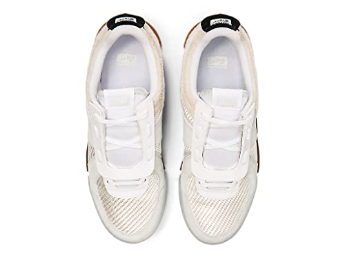 Onitsuka Tiger Unisex D-Trainer Slip-On Shoes, Cream/Polar Shade, 5 #TOP21