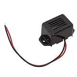 12V Car Light-Off Control Buzzer with Beeper Alarm and Short Adapter Cable for Vehicle Lighting Reminder 75dB Sound-Alert