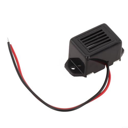 12V Car Light-Off Control Buzzer with Beeper Alarm and Short Adapter Cable for Vehicle Lighting Reminder 75dB Sound-Alert