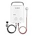 CAMPLUX Tankless Water Heater Outdoor, 1.32 GPM Portable Propane Camping Water Heater, 5L, AY132, White