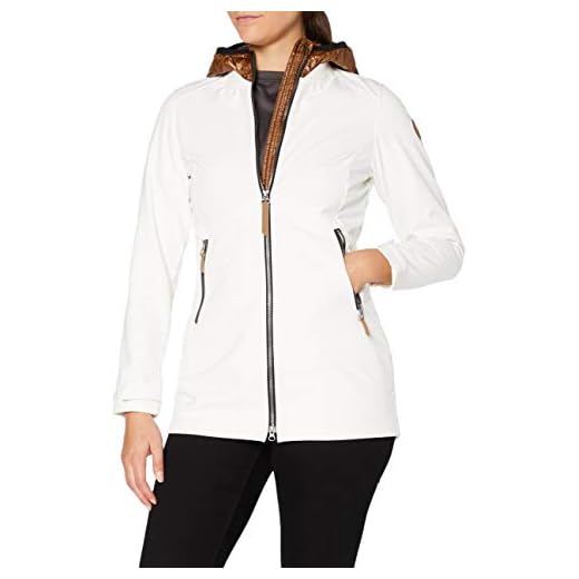 Icepeak Damer EP ALGOMA Softshell jacka, naturvit, 40
