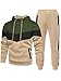 Riskrole Men's Hoodie Tracksuit 2 Pieces Set Athletic Casual Hooded Sweatshirt and Joggers Set Sweatsuit Outfits