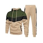Men's Hoodie Tracksuit 2 Pieces Set Athletic Casual Hooded Sweatshirt and Joggers Set Sweatsuit Outfits - Image 2