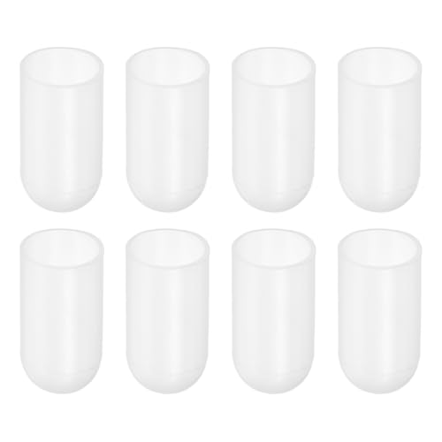 uxcell 8Pcs Silicone End Caps, 25mm(31/32