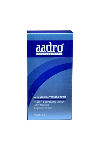 TMTKeratin aa-dro Hair Straightening Cream | Rebonding | Fantasy Moisturizing Straightening Ion Perm | Hair Straightening Set 500mlx2 in the Box | Professional Hair Rebonding for Men & Women