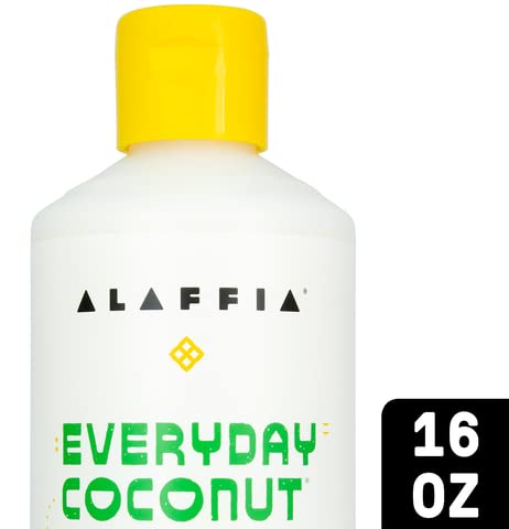 Alaffia Hair Care, Everyday Coconut Conditioner, Daily Moisturizer, Wavy & Curly Hair Products, Vitamin E, Virgin Coconut Oil, Ginger Extract, 16 Fl Oz - Image 4