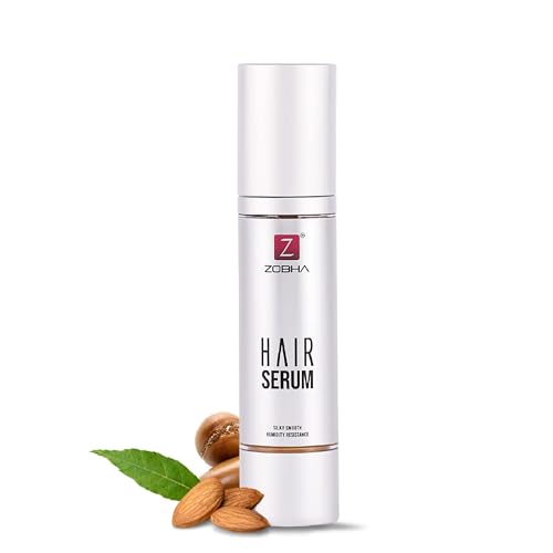 Hair Serum with Argan Oil – Smooth Anti-Frizz Hair Serum for 2X Smoother Hair, Long-Lasting Frizz Control & Nourishment (50ml)