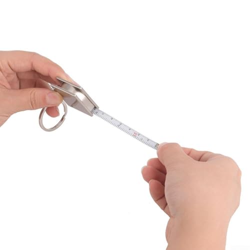 Cinta métrica retráctil de acero inoxidable 80 cm miniatura 4
