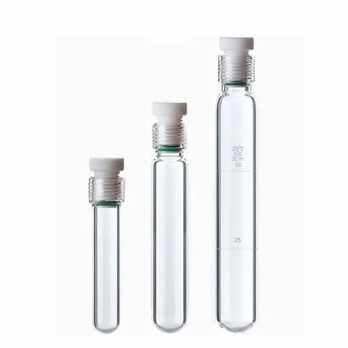 10 25 50 100ml Bicchieri (tubo) Vite di vetro Tubo