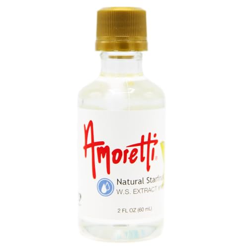 Amoretti - Natural Starfruit Extract Water Soluble 2 oz - Highly Concentrated & Perfect For Pastry, Savory, Brewing, and more, Preservative Free, Vegan, Kosher Pareve, Keto Friendly