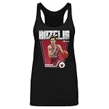 500 LEVEL NBA Matas Buzelis Chicago Bulls Premiere Women's Tank Top (Tri Black, M)