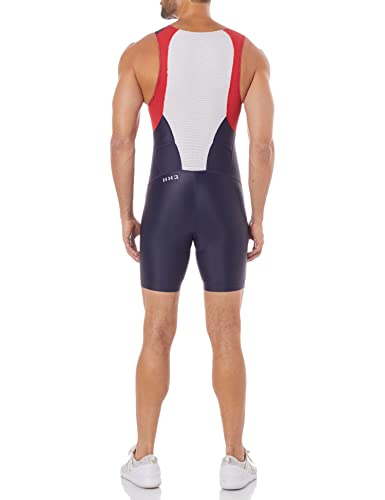 Hammerhead HH3-Long Distance Macaquinho Triathlon, Homens, Marinho/Vermelho/Branco, PP