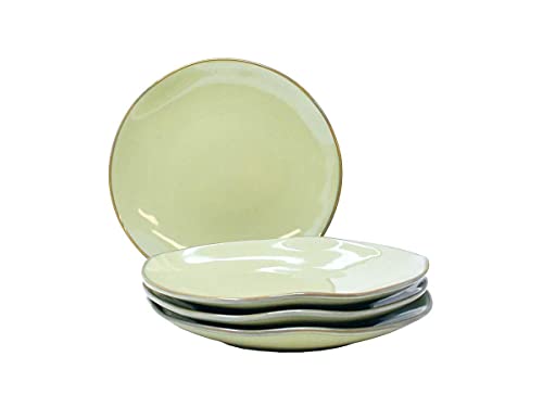 Tuxton Home THGAS005-6B Artisan Salad Plate, 9-Inch, Sagebrush Green