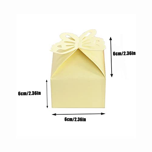 50 scatole per confetti, confezione regalo