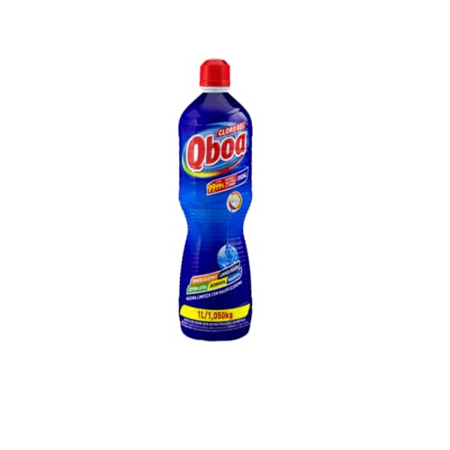 Cloro Gel Desinfetante, Qboaa Limpeza Profunda, 1L