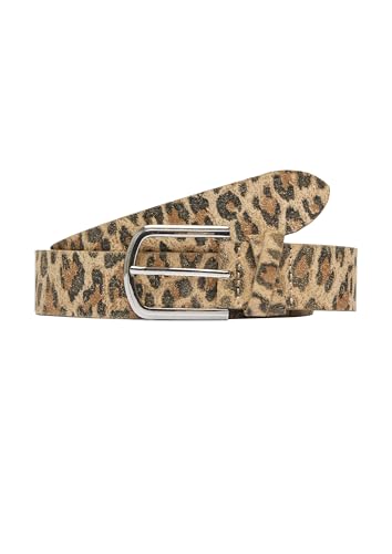 s.Oliver Ledergürtel mit Leo-Print