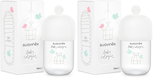 Eau de cologne bébé Suavinex lot de 2 anti irritation et peu d'alcool