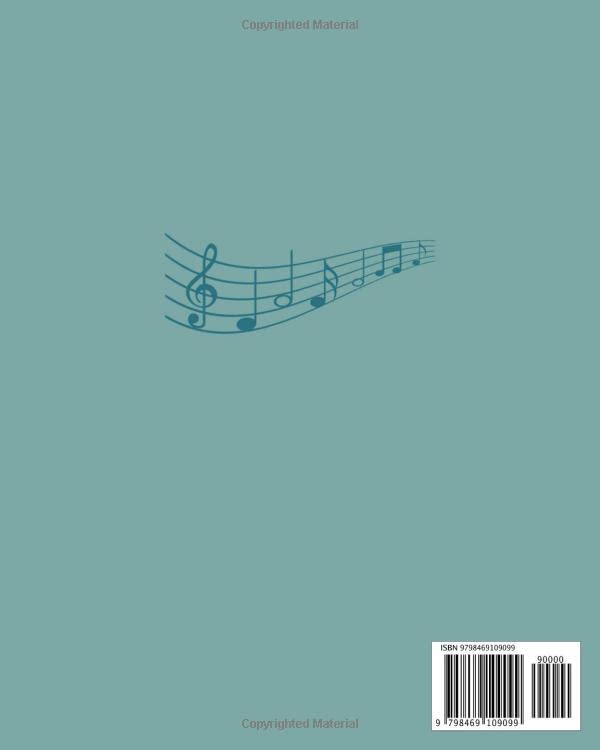 Miniatura 2 de 2022 Music Notebook Manuscript Book