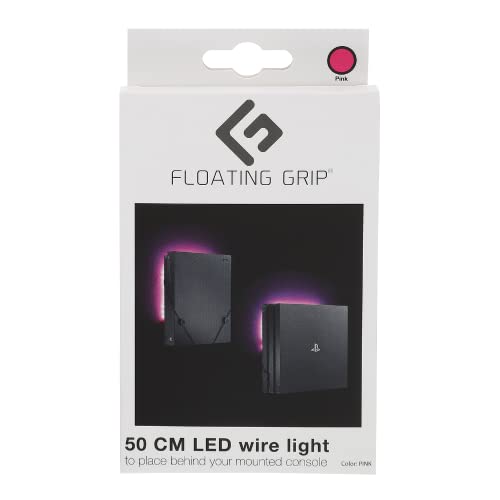 Tira de luz LED de 0.5 metros color rosa miniatura 1