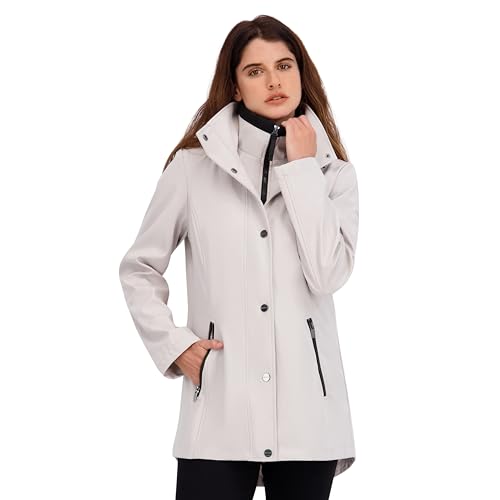 Image of Nautica Women's Hooded Raincoat