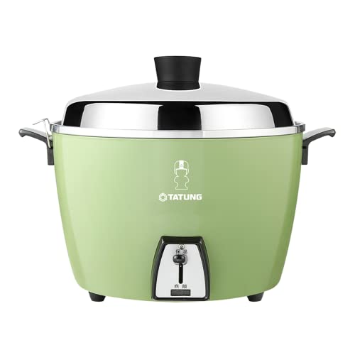 【TATUNG 大同電鍋】大同電気釜(大同電鍋) 炊飯器 6合 ー グリーン ー Mサイズ・ 《立頓》 茗間情 凍頂烏龍茶（台湾リプトン－凍頂烏龍茶）(三角ティーバッグ-36入/包) 付き【台湾から直接発送】のサムネイル