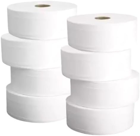 Papel Higienico Rolão Institucional Com 08 Rolos Branco Macio 100...