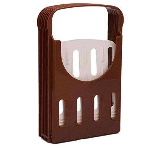 Sponsored Ad - Folding Adjustable Bread Slicer Cutter Loaf Toast Thick Cutting Slicer Bread Cutter Plastic Cake Slicer Cutter Machine for Home