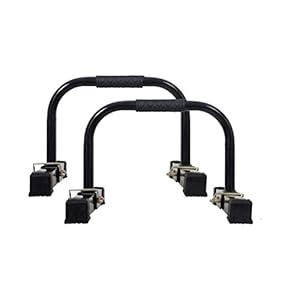 IBS Folding Fitness Parallettes Push Up Bar Stand for Gym & Home Exercise, Dips/Push Up Stand for Men & Women. parallettes bar Calisthenics Useful in Chest & Arm Workout Easy To Carry