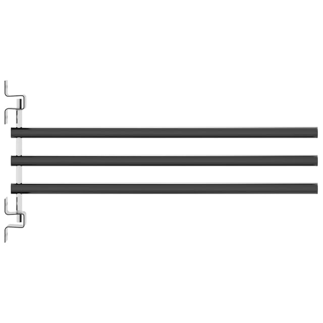Foto 7 de 8 de vidaXL Soporte para Manta de Montura 3 Brazos Hierro Negro
