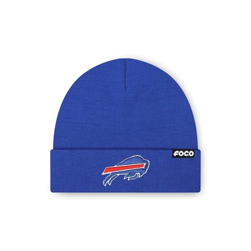 FOCO Men's Buffalo Bills NFL Logo Basic Beanie...