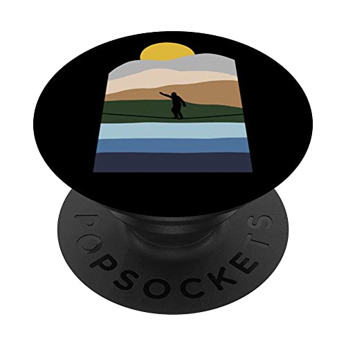Trickline Trainer Monkey Slackliner PopSockets Swappable PopGrip