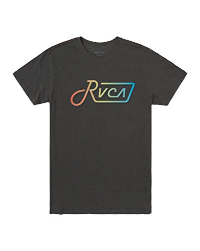 RVCA T-shirt à manches courtes homme gris S pour le skate et streetwear