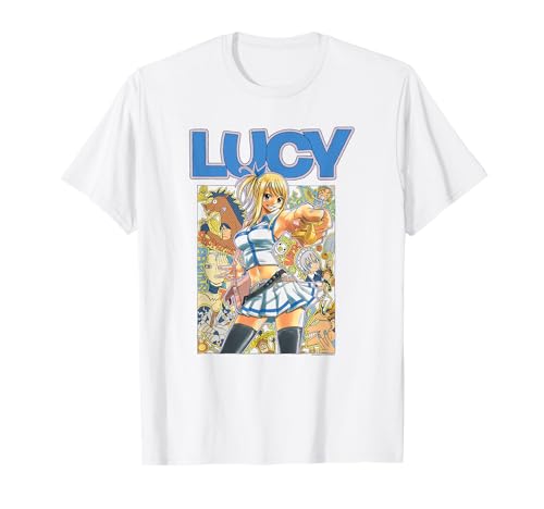 Fairy Tail Lucy and Her Celestial Spirits Fantasy Anime T-Shirt