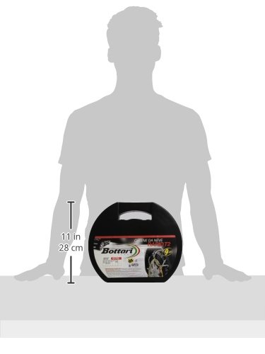 Bottari 18817 Rapid T2, Catene neve auto 9 mm