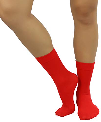 Image of ToBeInStyle Womens Pack of 6 Trouser Solid Print Anklet Socks